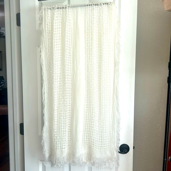 Cream Color Wrap Scarf - Picture 1 of 3